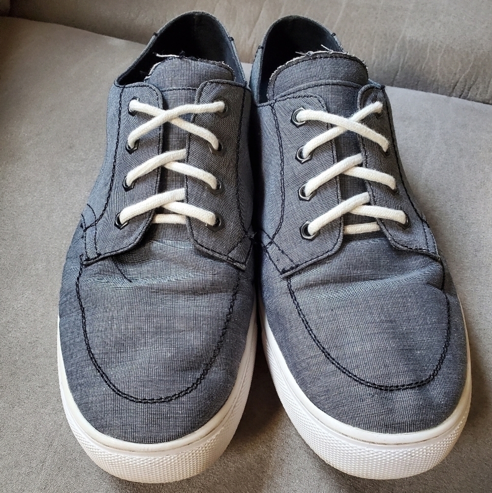 Buckle Black Mens Rigby Pocket Shoes in Blue size 9